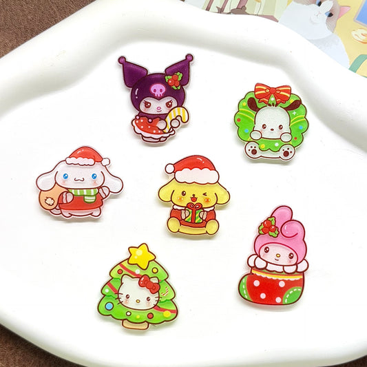 C-22 Christmas Sanrio Flat back (6 styles
