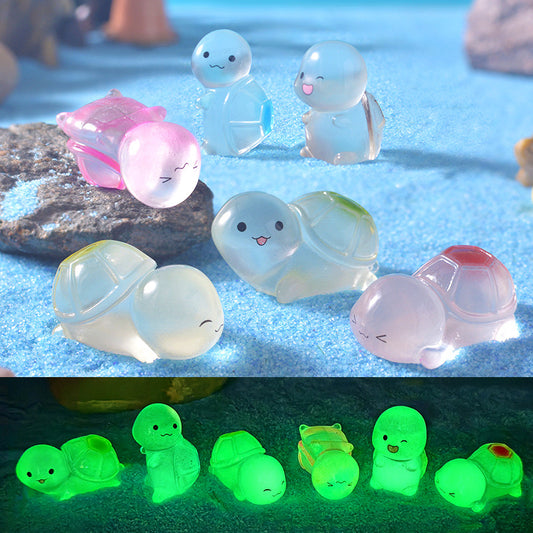 C-32 Luminous Funny Emoji Turtle