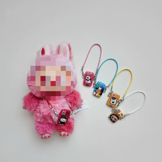 A-(flash sale) C-63 Mix Labubu Hanging (color dots